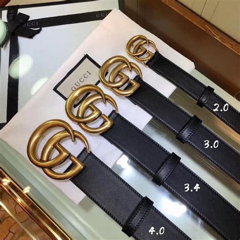 gucci belt 3cm and 4cm.